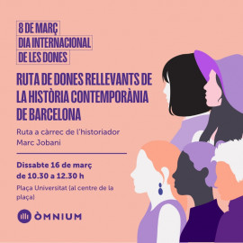 BCN Eixample: Ruta de dones rellevants de la història contemporània de Barcelona