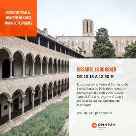 Visita al Monestir de Santa Maria de Pedralbes