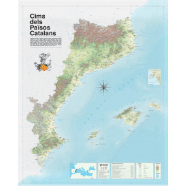 Mapa Cims dels Països Catalans